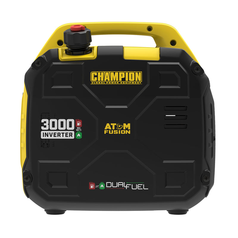 Champion 3000 Watt "Atom Fusion" Dual Fuel Inverter Generator