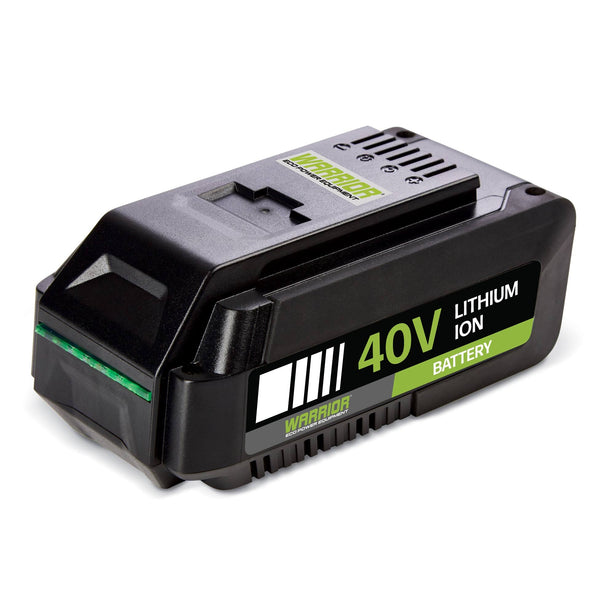 Overview of the Warrior Eco Power Equipment 40 Volt Lithium Ion Battery