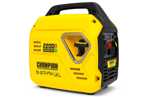 Champion 2200 Watt "Mighty Atom" Dual Fuel Inverter Generator - Bimson Power EU